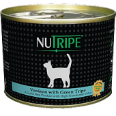 Nutripe Cat Chicken With Green Tripe & Venison 185g 1 carton (24 cans)